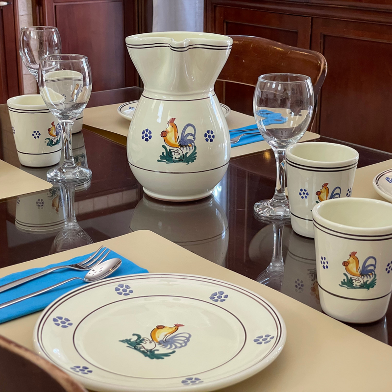 Set Vino classico con Gallo