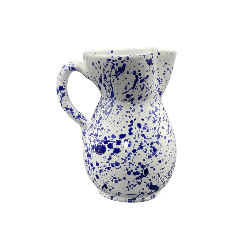 Set vino schizzato blue