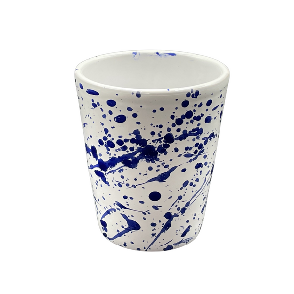 Set vino schizzato blue